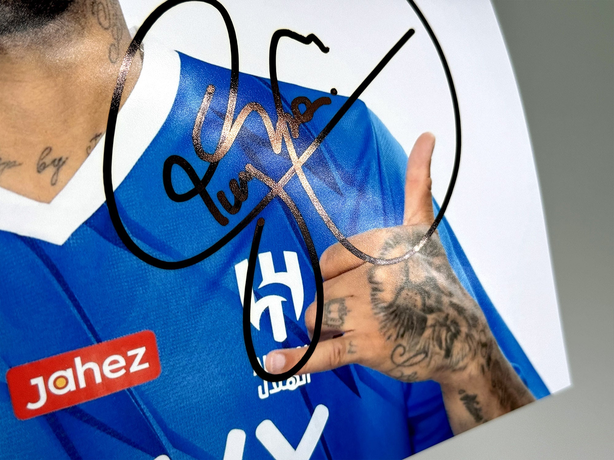 Neymar ネイマール 直筆サイン写真 BECKETT（ベケット）認証COA付 Neymar ネイマール 直筆サイン写真 BECKETT（ベケット）認証COA付